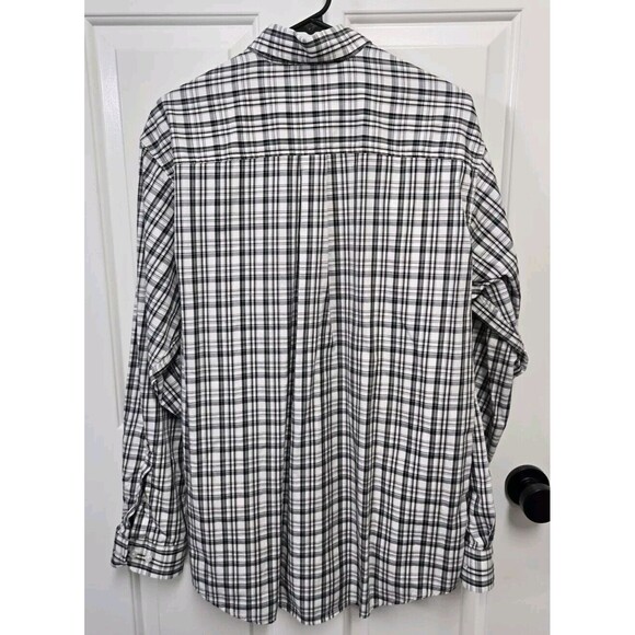 Cinch Mens Western Shirt Small Plaid Cotton Long Sleeve Pocket Pink - Picture 2 of 5